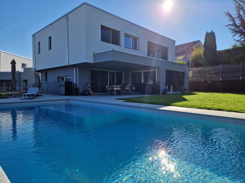 Construction d'une villa à Corserey